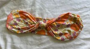 lele bandeau bikini top floral print - bloom thumbnail 2