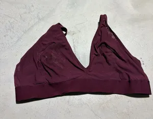 Parade Wireless Plunge Bralette burgundy 3XL thumbnail 1