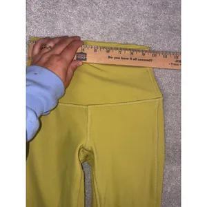 Lululemon Align Pant 25" Yellow Pear 0 thumbnail 7