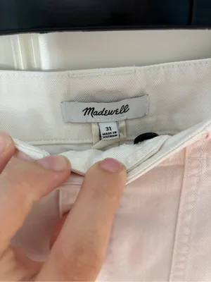 Madewell Tapered-Leg Utility Pants Size 31 thumbnail 3