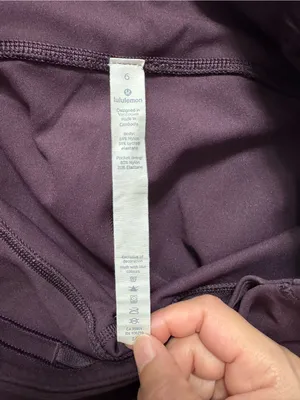 lululemon athletica Side-Pocket Leggings in Plum Purple Size 6 thumbnail 3
