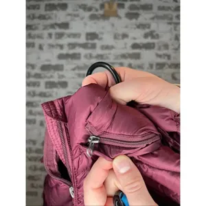 32° heat | women maroon down filled jacket thumbnail 3