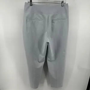Athleta Endless High Rise Pants Cropped High Rise Straight Leg Snowfall Blue 12 thumbnail 6