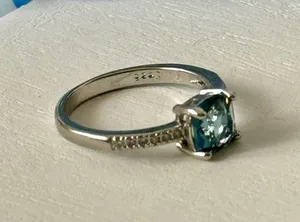 Sterling Silver Ring, Size 9 thumbnail 1