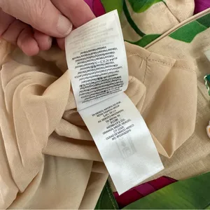 Farm Rio NWT Anthurium Leaves Dress Sand, M thumbnail 14