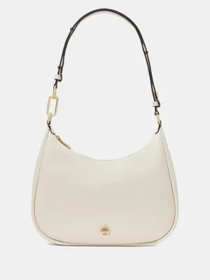 NWT Kate Spade Kayla Large Pebbled Leather Shoulder Bag Cream White Crossbody thumbnail 2