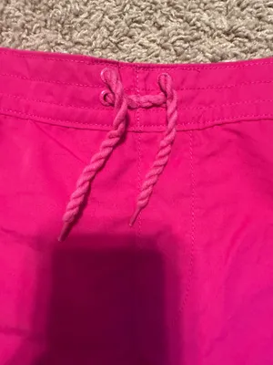 Lands' End kids size 16 girls pink shorts thumbnail 2
