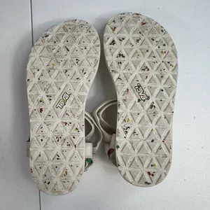 Teva‎ Size 7 Sandals Original Universal Pride White Rainbow 1125890 Adjustable thumbnail 12