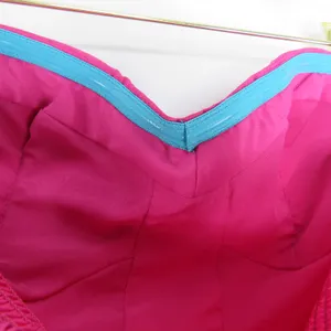 G21 Y2K Hot Pink Strapless Corset Mini Dress Medium 2000s thumbnail 6