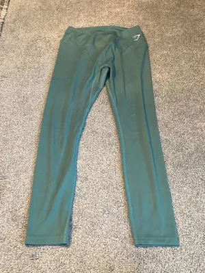Gymshark legging green medium buttery soft‎ thumbnail 1
