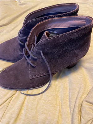 L.L. Bean Women's Suede Ankle Boots - Dark Brown thumbnail 6