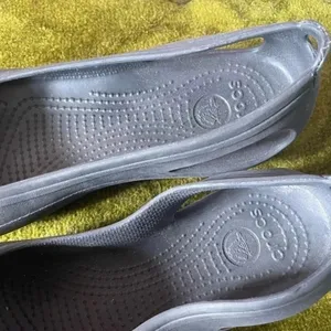 Crocs Malindi‎ Ballet Shoe Black Size 7 EUC Flats thumbnail 3
