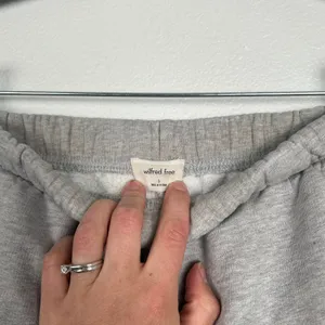 Wilfred Free Women's Elastic Waist Sweat Pants‎ Grey Sz S thumbnail 4