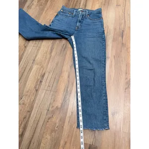 Madewell The Perfect Vintage Jean‎ Women's Sz 24 High Rise Raw Hem Denim thumbnail 8