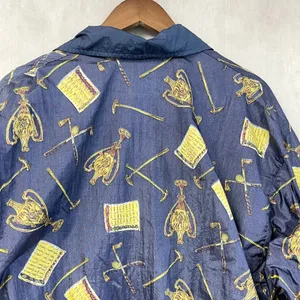 Vintage Slade Womens Windbreaker Jacket Size M Golf Boxy Retro 80s 90s Kitsch thumbnail 6