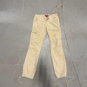 Bebop City Streets Cargo Pants Straight Leg Drawstring Hem Y2K Gorpcore size 3 thumbnail 3