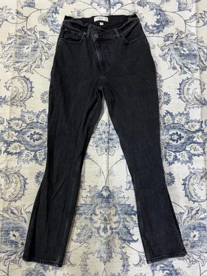 Abercrombie The 90’s Slim Straight UHR Jeans thumbnail 2
