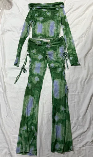 Dolls Kill New Pink Pants Set thumbnail 1