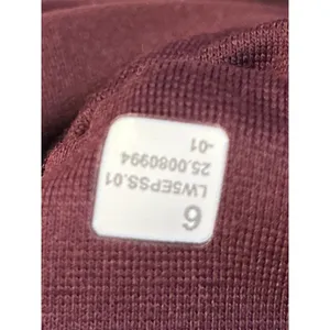 Lululemon Wunder Train High-Rise Tight size 6 with Pockets 25" Goodnight Plum thumbnail 5