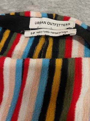 Urban Outfitters Multicolor Striped Knit Top thumbnail 4