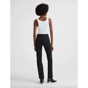 Madewell The Longline Straight Jean Black Frost Comfort Stretch Denim US 28 NWT thumbnail 4