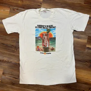 Vintage 80s Coca-Cola Can Magic Graphic T-Shirt thumbnail 1