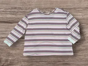 Maurices Women’s Striped Criss Cross Back Sweatshirt Plus Size 2X NWOT thumbnail 3