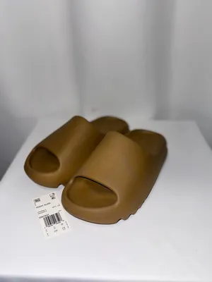 Yeezy Slides Adidas Ochre Brown 6 thumbnail 3