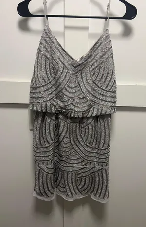 Boutique Dress Silver thumbnail 2