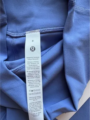 Lululemon Align With Pockets High Rise 28” Prep Blue Size 8 NWT thumbnail 6