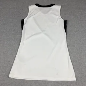 Nike Dri-FIT Tank Top Womens Small White Black V-Neck Team Jersey Athletic thumbnail 8