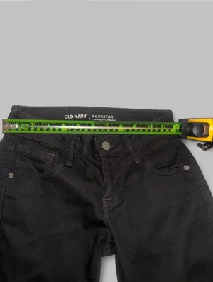 Old Navy Low rise Rockstar jeans  thumbnail 4