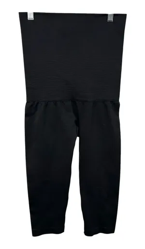 Tummy Control Shapewear Leggings Black‎ High Waisted Small Medium 1666 thumbnail 1
