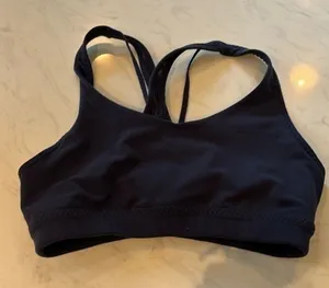Athleta Navy Sports Bra thumbnail 1