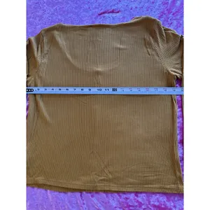 H&M Women's Shirt Camel Beige Tan Brown XL Button Down Comfy Cozy thumbnail 6