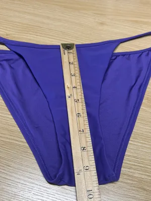 CUUP The String Bikini Swim Bottom Ultraviolet Purple NWT Size XL thumbnail 9