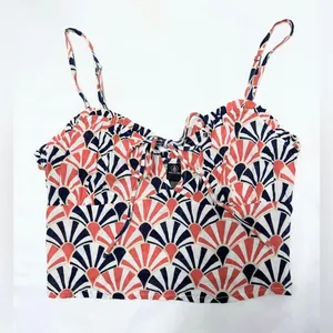 Volcom Shellz Bellz Cami Tank Top - Orange Multi - XS thumbnail 7