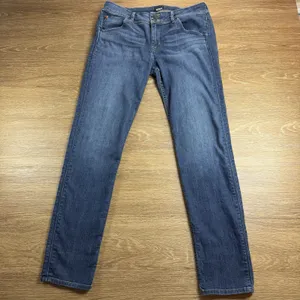 Hudson Collin Flap Skinny Jeans Women's Size 31 Blue Stretch Denim 31" Inseam thumbnail 2