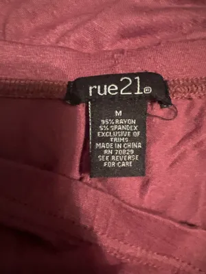 Rue 21 Mauve High Low Skirt thumbnail 3