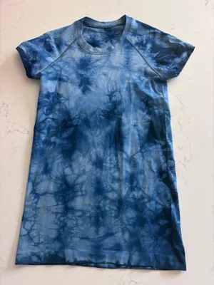 Blue Tie-Dye Lululemon Swiftly Tech thumbnail 1
