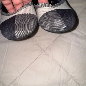 Rothy's Black and Gray Slip-On Flats thumbnail 4