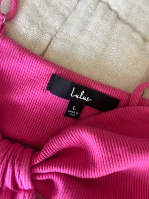 Lulus Bodysuit Pink Ribbed thumbnail 3