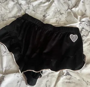 Victoria’s Secret black silky satin sleep / lounge shorts thumbnail 4