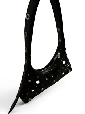 Studded Black Y2K Shoulder Grunge Purse thumbnail 3