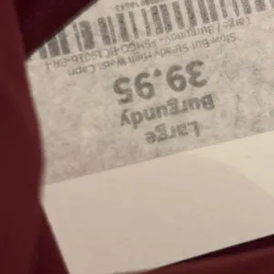 Ing athletic yoga pants.‎ Size L. Burgundy. thumbnail 5