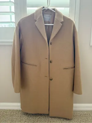 Everlane xxs wool cocoon coat thumbnail 1
