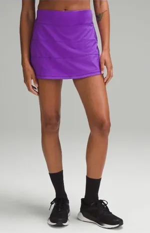 NWT Lululemon Pace Rival Skirt Long Atomic Purple thumbnail 1