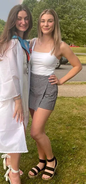 Hollister Gingham Skort Black White thumbnail 1