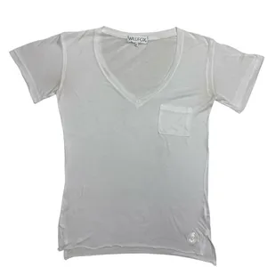 Wildfox white v neck top Size S thumbnail 2