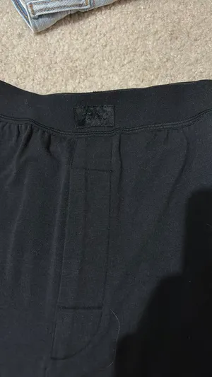 SKIMS Boyfriend Loose Pants Onyx thumbnail 3